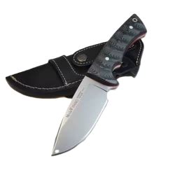 Cuchillo Muela Rhino Sv M Micarta Negra Aceros De Hispania