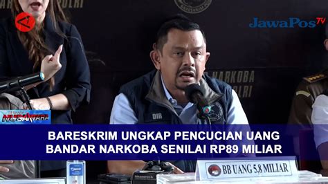 Bareskrim Ungkap Pencucian Uang Bandar Narkoba Senilai Rp Miliar