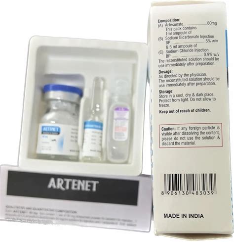 Artesunate 60mg Injection Treatment Maleria At Rs 20 Box In Patan