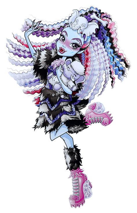 Monster High Pretty Artwork De Abbey Bominable Collector