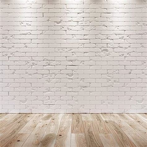 Amazon SJOLOON White Brick Photography Backdrop Brick Photo