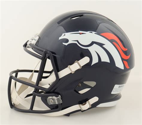 Jerry Jeudy Signed Broncos Full-Size Speed Helmet (Beckett) | Pristine ...