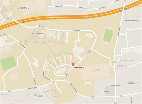 Jmu West Campus Map