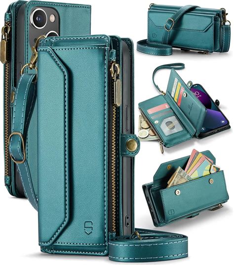 Amazon Strapurs Crossbody Wallet Case Compatible With IPhone 13