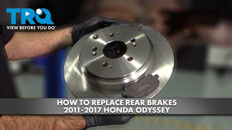 Replacing Brakes On Honda Odyssey How To Replace Rear B