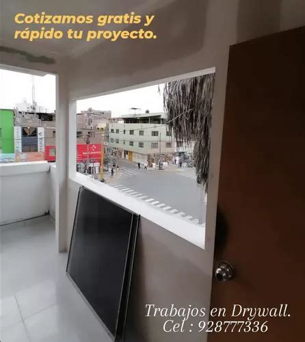 Drywall Habitaciones Divisiones Cielo Raso En Venta En Lima Lima Por