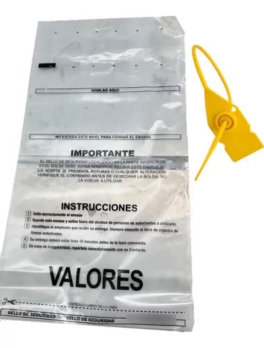 100 Bolsas De Seguridad Para Monedas 50 X 30 Cm Meses Sin Interés