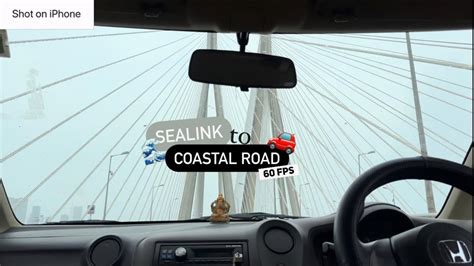 Bandra Worli Sea Link To Coastal Road Mumbai K Fps Pov