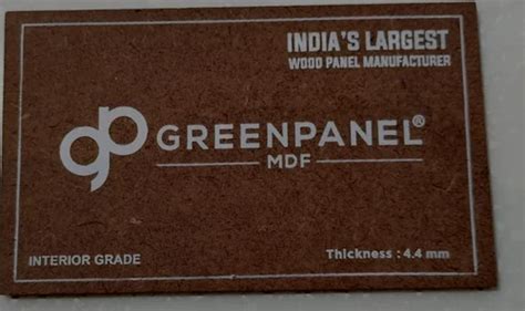 Mm Greenpanel Interior Grade Mdf Navkar Ply