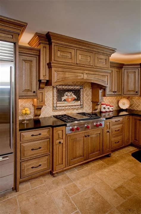 30 Affordable Kitchens With Oak Cabinets Ideas 18 In 2020 With Images