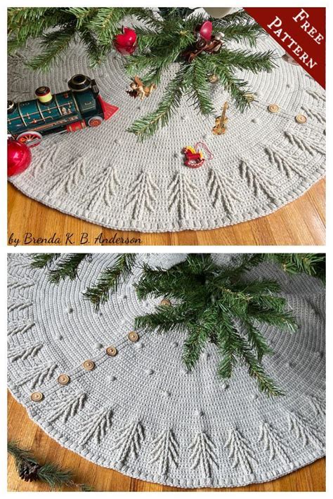 Christmas Tree Skirt Free Knitting Pattern Artofit