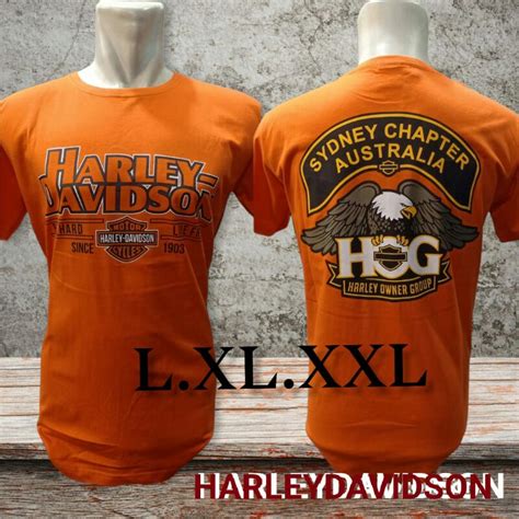 Jual Kaos Harley Owner Group Sidney Chapter Australia Harley