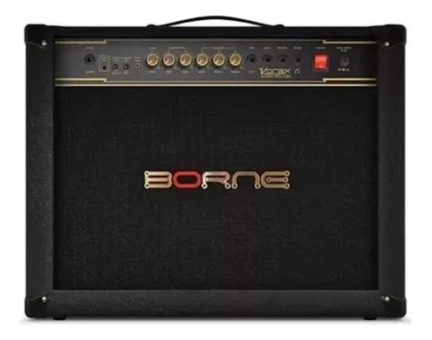 Amplificador Guitarra Borne Vorax Studio Preto Parcelamento Sem