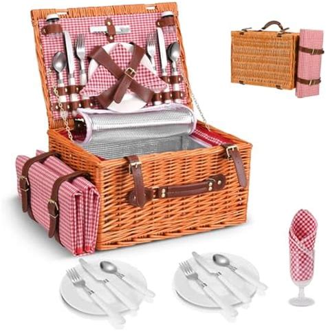 Picnic Basket Sendeluz Picnic Basket For Persons Wicker Picnic