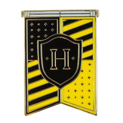 Hufflepuff House Banner Enamel Pin | Harry Potter Shop