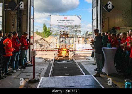 Niedersachsen Hannover DB Ausbau ICE Werk Hannover Pferdeturm für