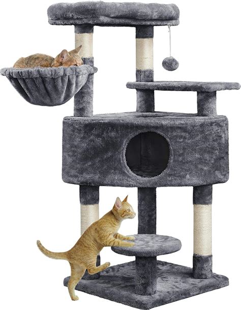 Amazon Topeakmart 46 Cat Tree Cat Tower With Thicker