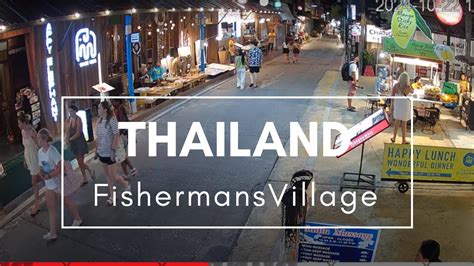 Thailand Fishermans Village Live Webcam Koh Samui 1080p YouTube