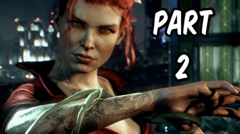 Batman Arkham Knight Walkthrough Gameplay Part 2 Poison Ivy Xbox