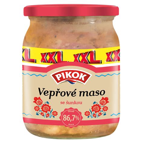 Vepřové maso se šunkou ve sklenici Pikok levně Kupi cz