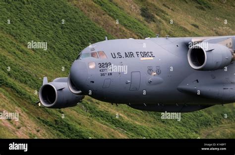 The Usaf C 17 Globemaster 23292 From The Air Mobility Command Made A First Appearance For Its