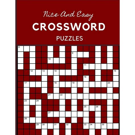 Easy Crossword Puzzles For Beginners