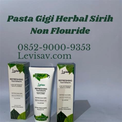 WA 0852 9000 9353 TEMPAT PENJUALAN LEVISAV Pasta Gigi Enzim Untuk Gigi