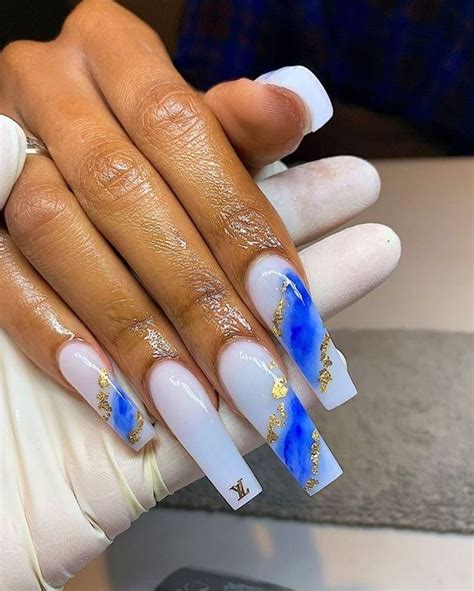 Claws Pin Kjvougee ‘ 🚾 Long Acrylic Nails White Acrylic Nails