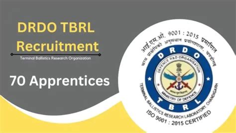 DRDO TBRL Recruitment 2024 Last Date 22 March 2024 Apply Now