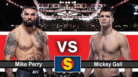 Mike Perry Vs Mickey Highlights Ufc Fight Night Youtube