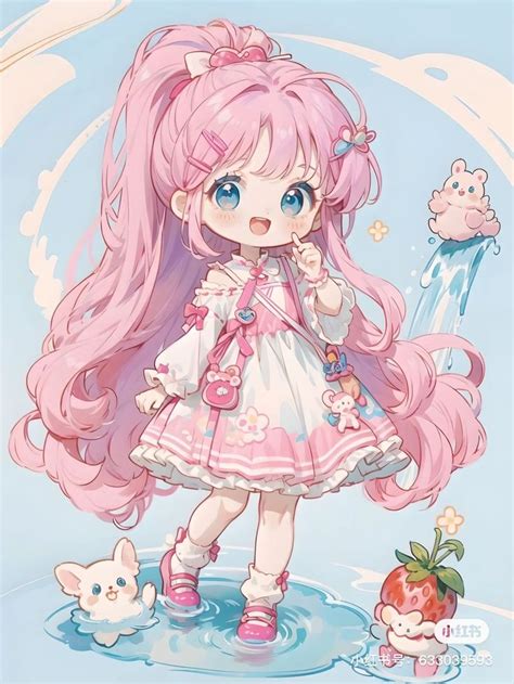 Pin By BonBonBunny On 1 Cute Cute Anime Chibi Chibi Anime Kawaii