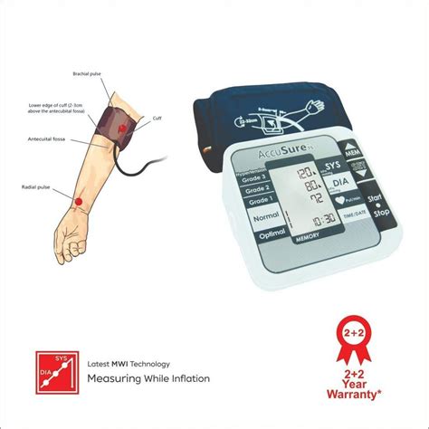 Accusure Ts Blood Pressure Monitor For Clinic At Rs 1080 In Batala