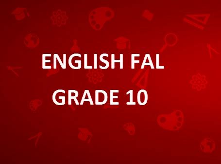 English Fal Gr Term Exam Paper Teacha