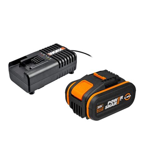 Batterie Worx 20 V 4 Ah Wa3604 Li Ion Leroy Merlin