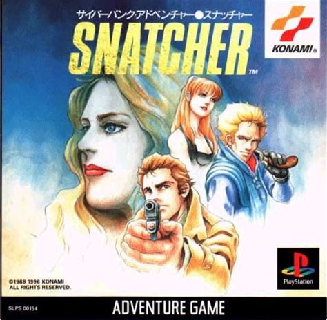 Snatcher (1996) by Konami PS game