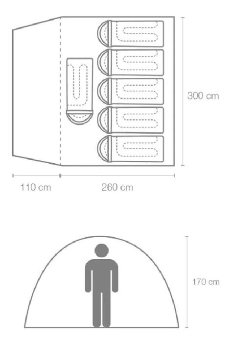 Carpa Coleman Xt Con Abside Personas Impermeable Camping Vagolnet