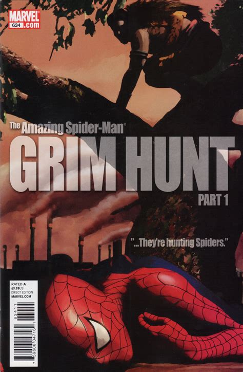 Review Amazing Spider Man 634 The Grim Hunt Part 1 Comic Vine