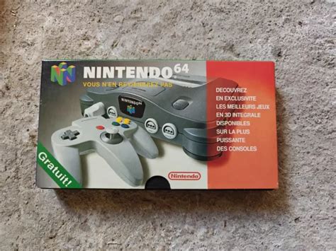 Cassette Vhs Promotionnelle Nintendo 64 Vf Lancement De La Console Rare Eur 32 90 Picclick Fr