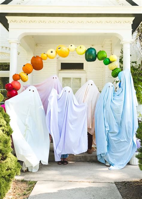 Diy Rainbow Ghosts Team Costume The House That Lars Built