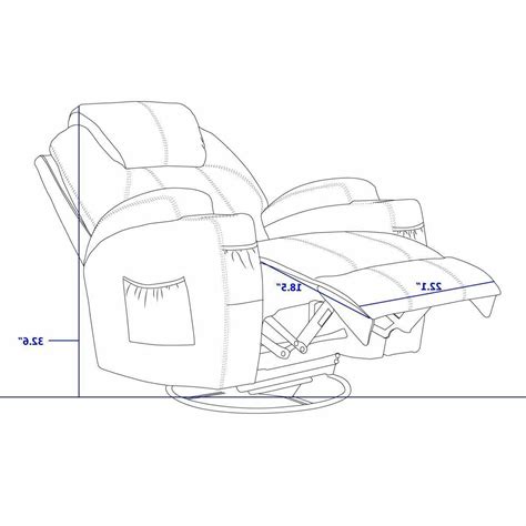 Massage Therapy Lazy Boy Leather Recliner Chair He