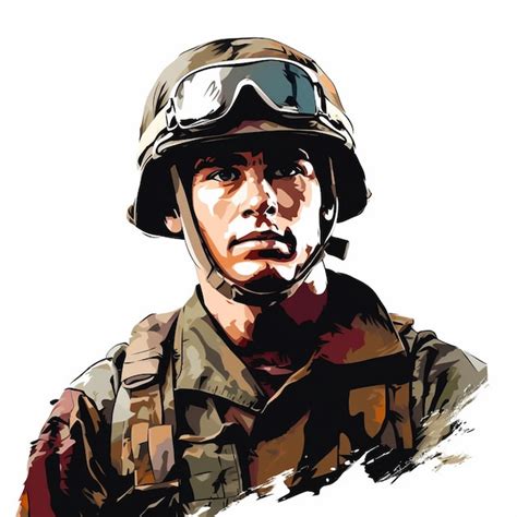 Ej Rcito Vector Militar Ilustraci N Soldado Dise O Bandera Guerra Fondo