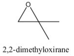 2 2 Dimethyloxirane Can Be Cleaved By A Acid B Water Class 12 Chemistry