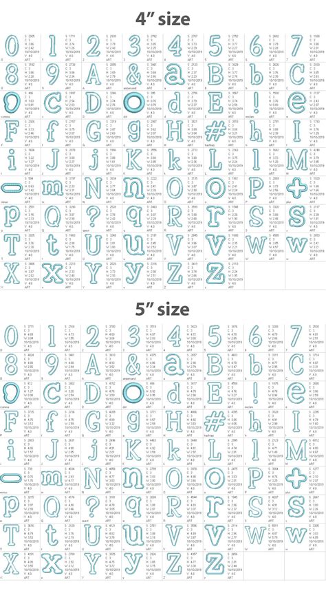 Bx Included Applique Alphabet Font Machine Embroidery Design Etsy