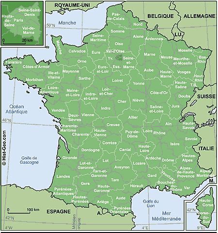 Carte De France Vacances Voyage Carte Plan