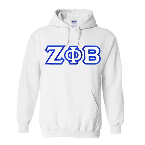 Zeta Phi Beta Custom Twill Hooded Sweatshirt Sale 4500 Greek Gear®