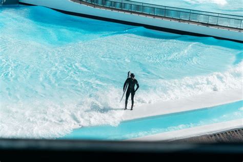 Alaïa Bay Surfen in den Walliser Alpen