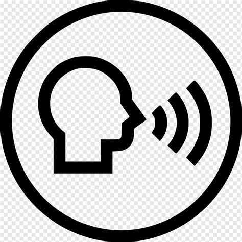 Computer Icons Speech Desktop Speaking Cdr Text Monochrome Png