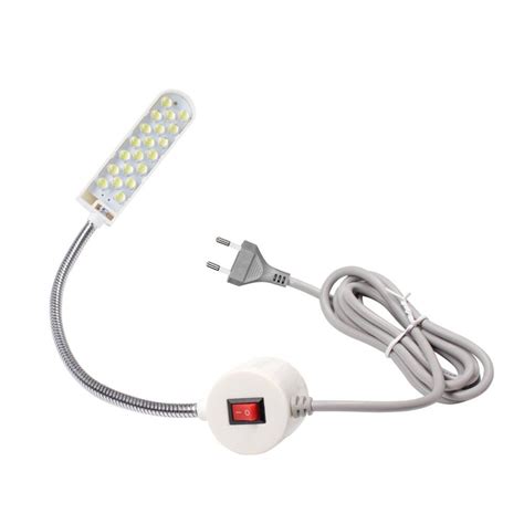 Máquina de costura led lâmpada 20 leds luzes de trabalho lâmpadas de