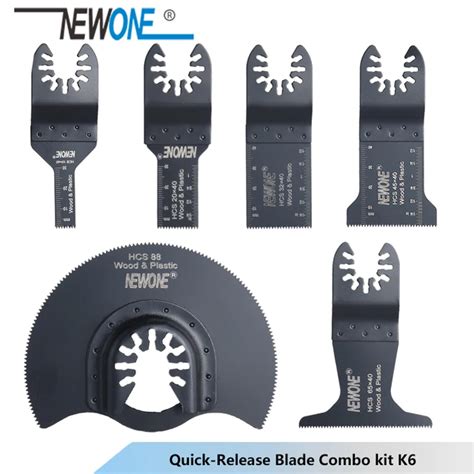 Newone K K More Kits Quick Release Hcs Bi Metal Oscillating Tool