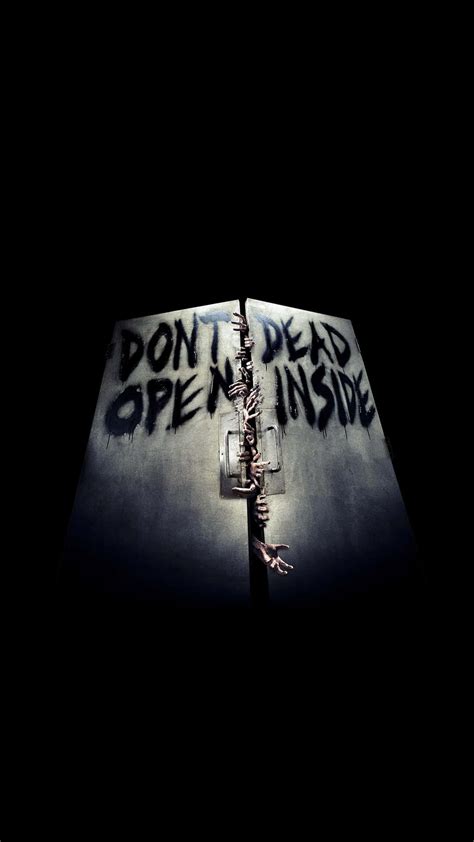 Download The Walking Dead Dont Dead Open Inside Wallpaper